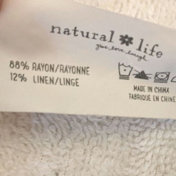 Natural Life Avery Linen Blend Jumpsuit Wide Leg Indigo Excellent Size XS - Picture 5 of 8